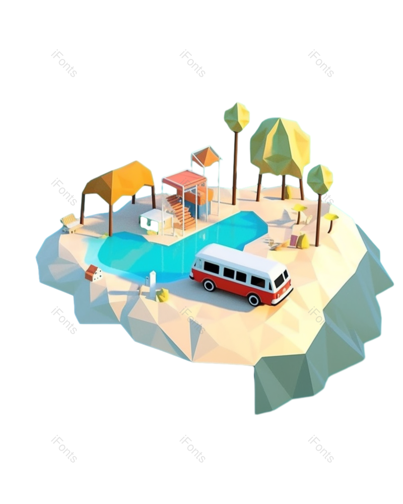 天空图片,户外元素,夏天PNG,插画免抠素材